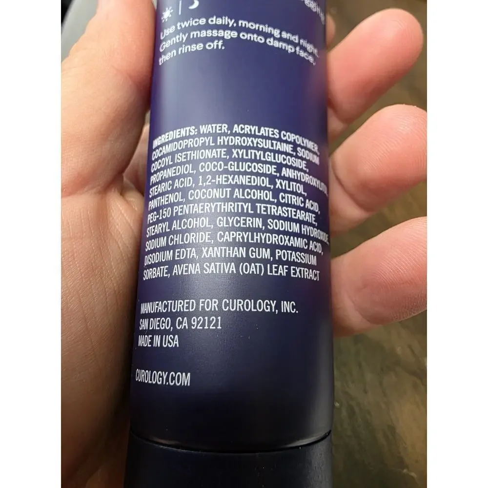 Curology The Cleanser ~ 80ml‎ 2.7 fl oz ~ Sealed